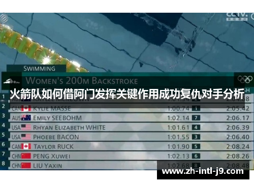 火箭队如何借阿门发挥关键作用成功复仇对手分析